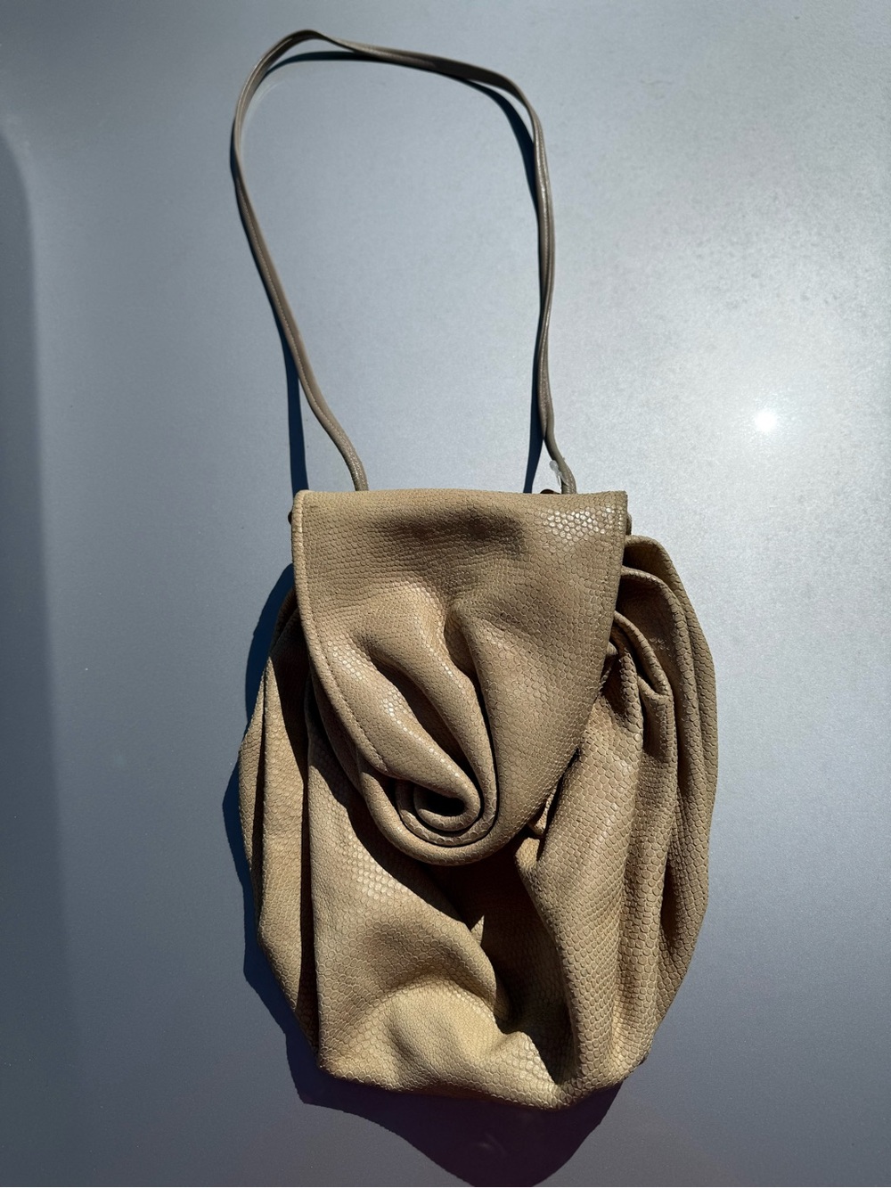 EUC vintage Hans Koch LTD Soho suede leather shoulder bag